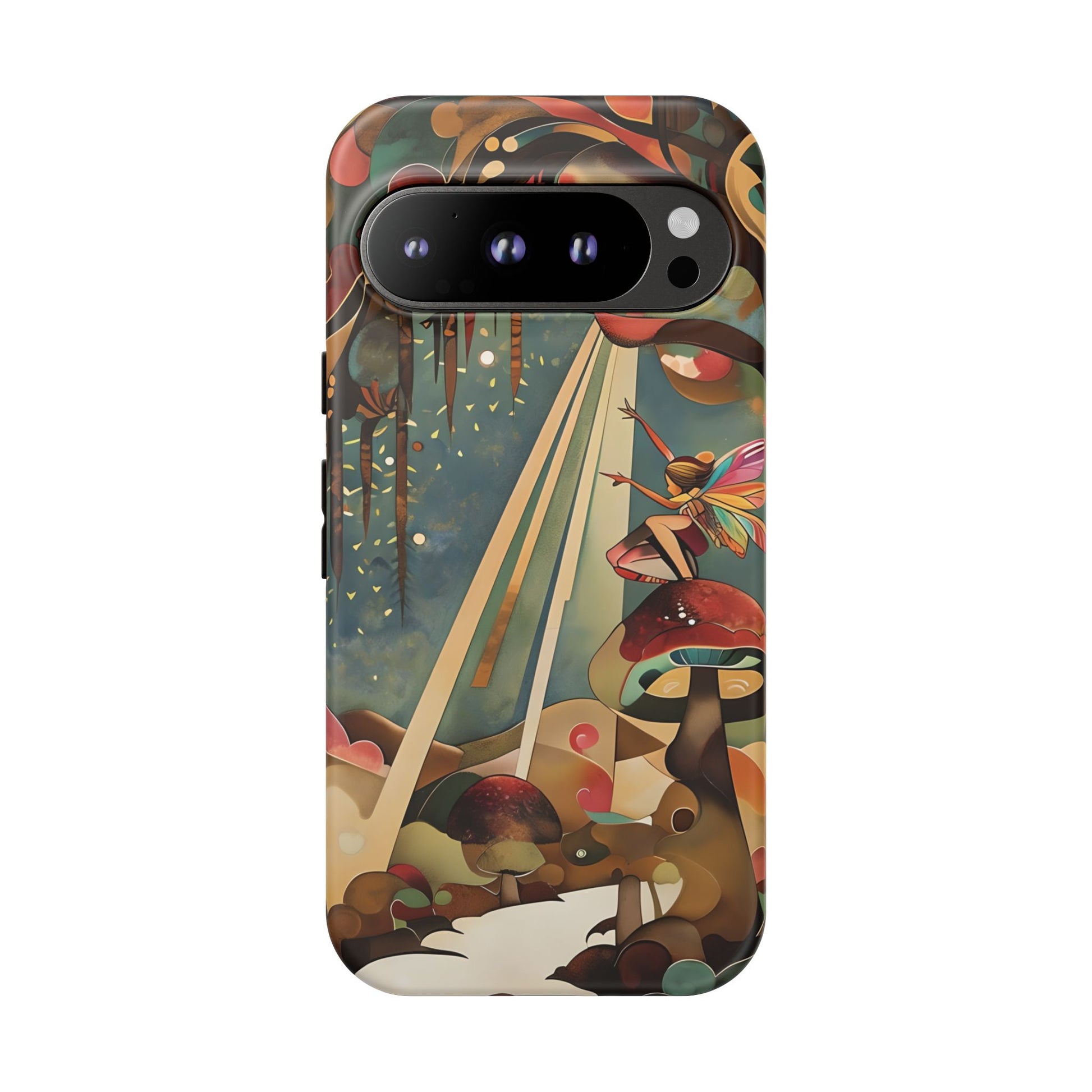 Enchanted Orchard Google Pixel 9 Pro Tough Case - Artistic Fairy Tale Phone Cover - Elegant Protective Fantasy Art Accessory