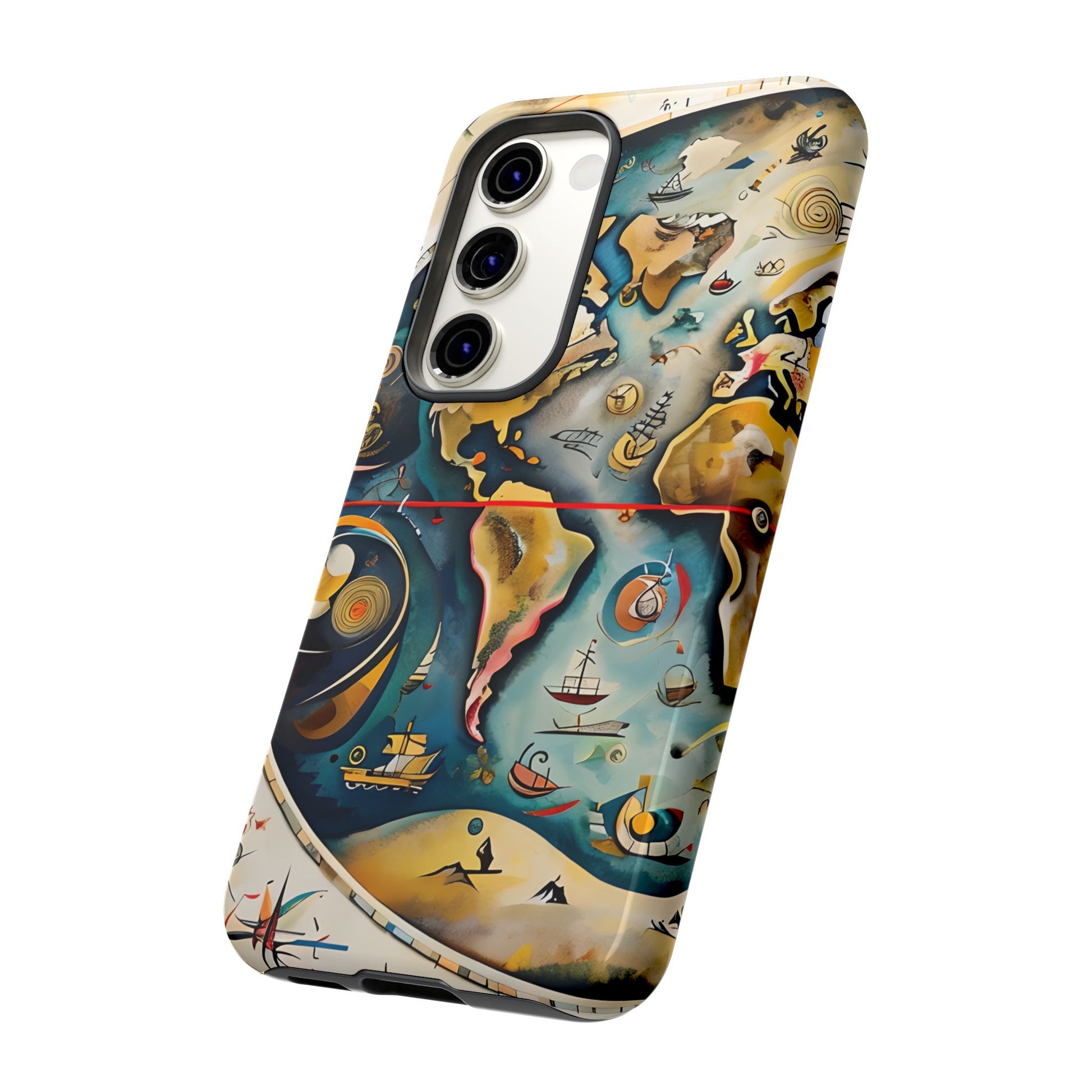 Celestial Map Samsung Galaxy S23 Tough Case - Vintage Map - Premium Abstract Design