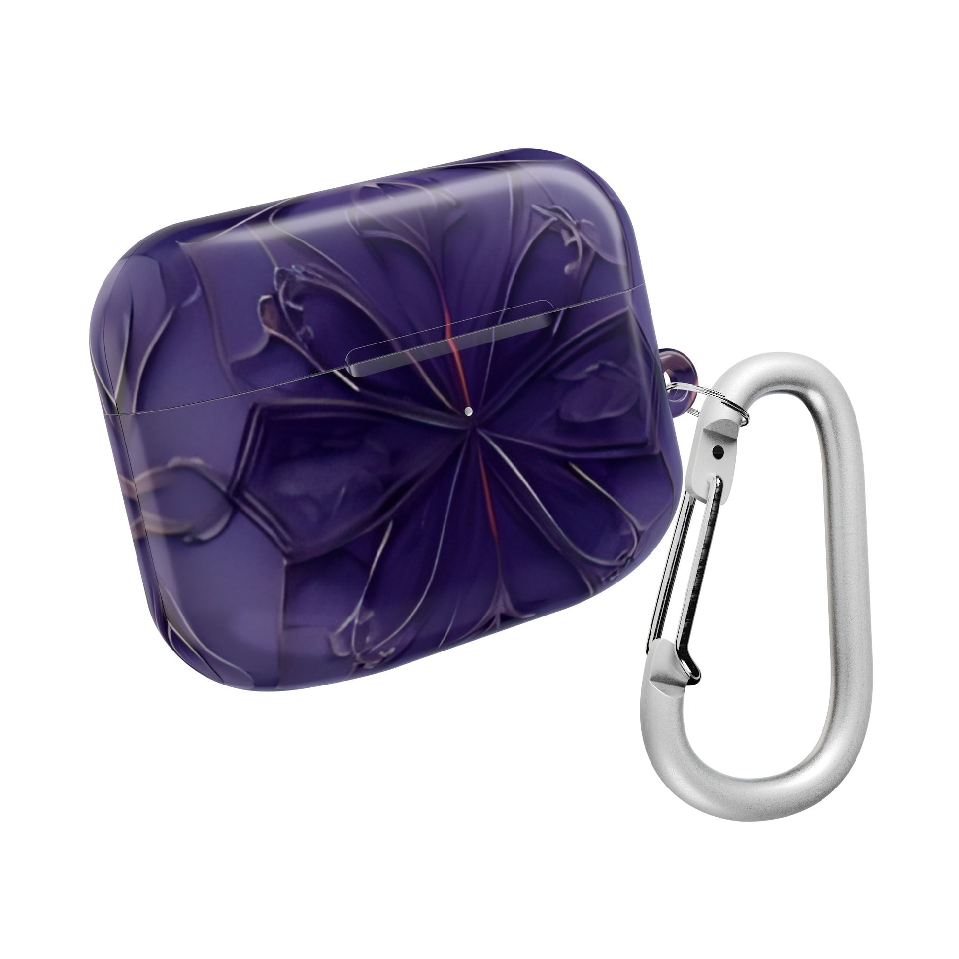 Violet Nebula AirPod Case - Purple Cosmic Earbud Cover for Gen 1, 2, 3, Pro Gen 1 & 2