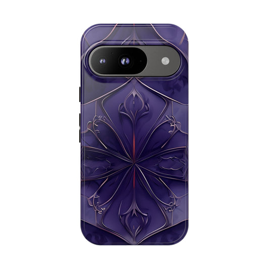 Violet Nebula Google Pixel Tough Case