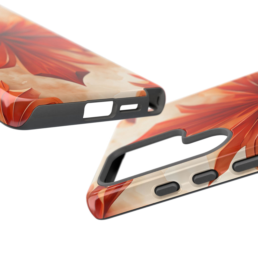 Sunset Fleur Samsung Galaxy S25 Ultra - Kaleidoscope Collection of MagSafe Compatible - Vibrant Sunset Flower Design