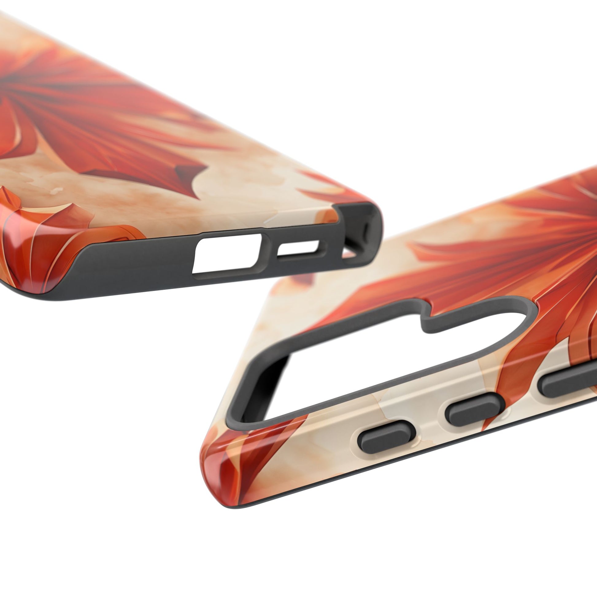 Sunset Fleur Samsung Galaxy S25 Ultra - Kaleidoscope Collection of MagSafe Compatible - Vibrant Sunset Flower Design