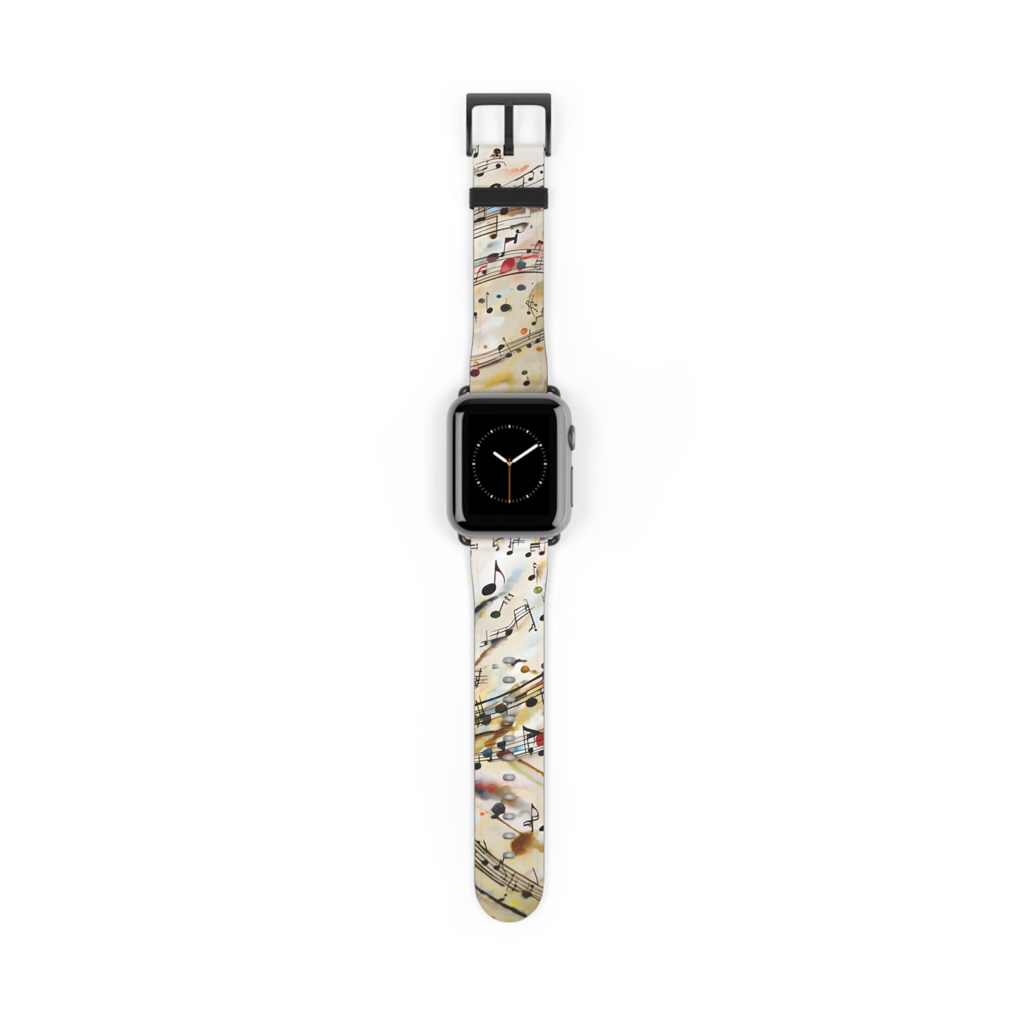 Melodic Flow Apple Watch Band Strap - Music Note Art Strap