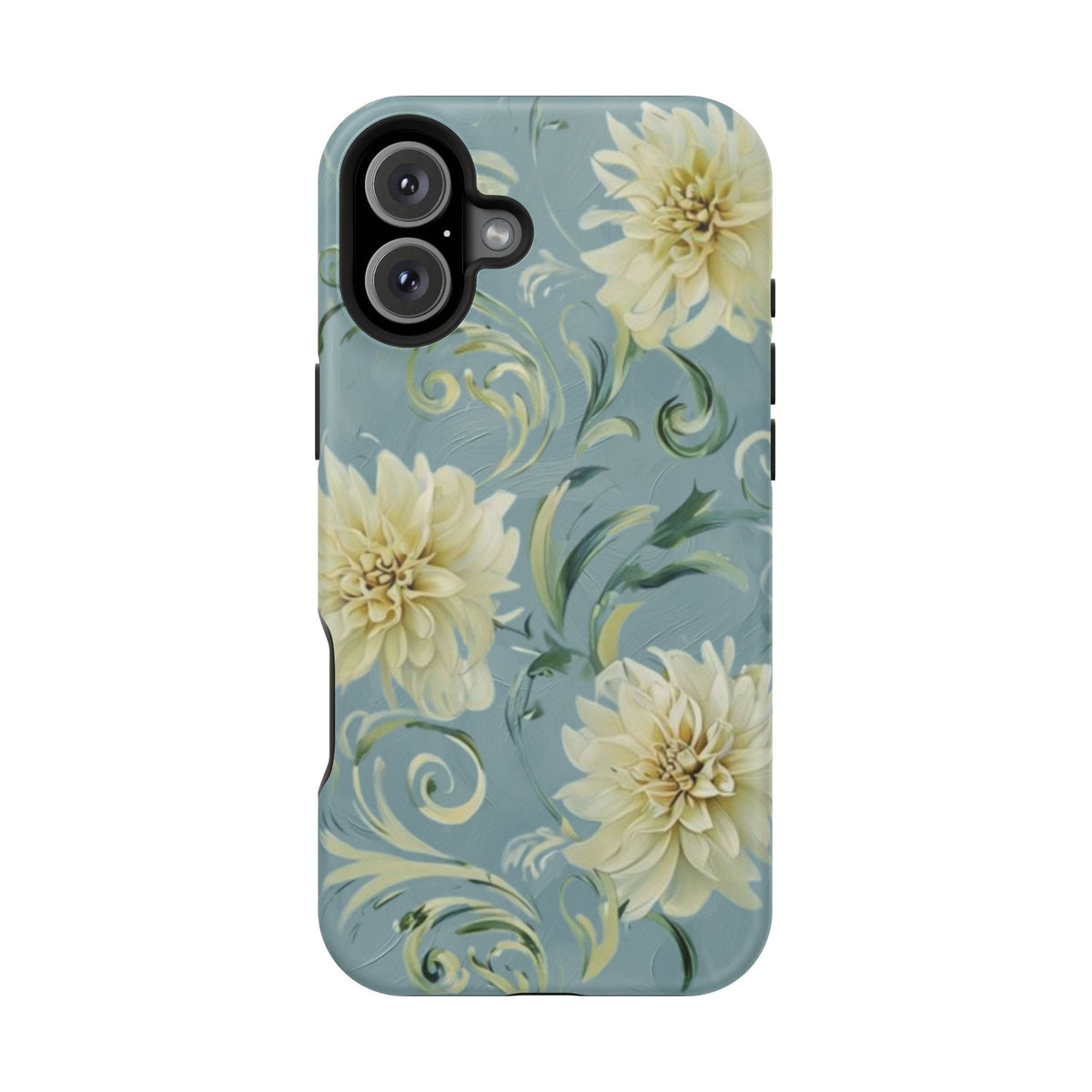 Golden Dahlia Trio iPhone MagSafe Case