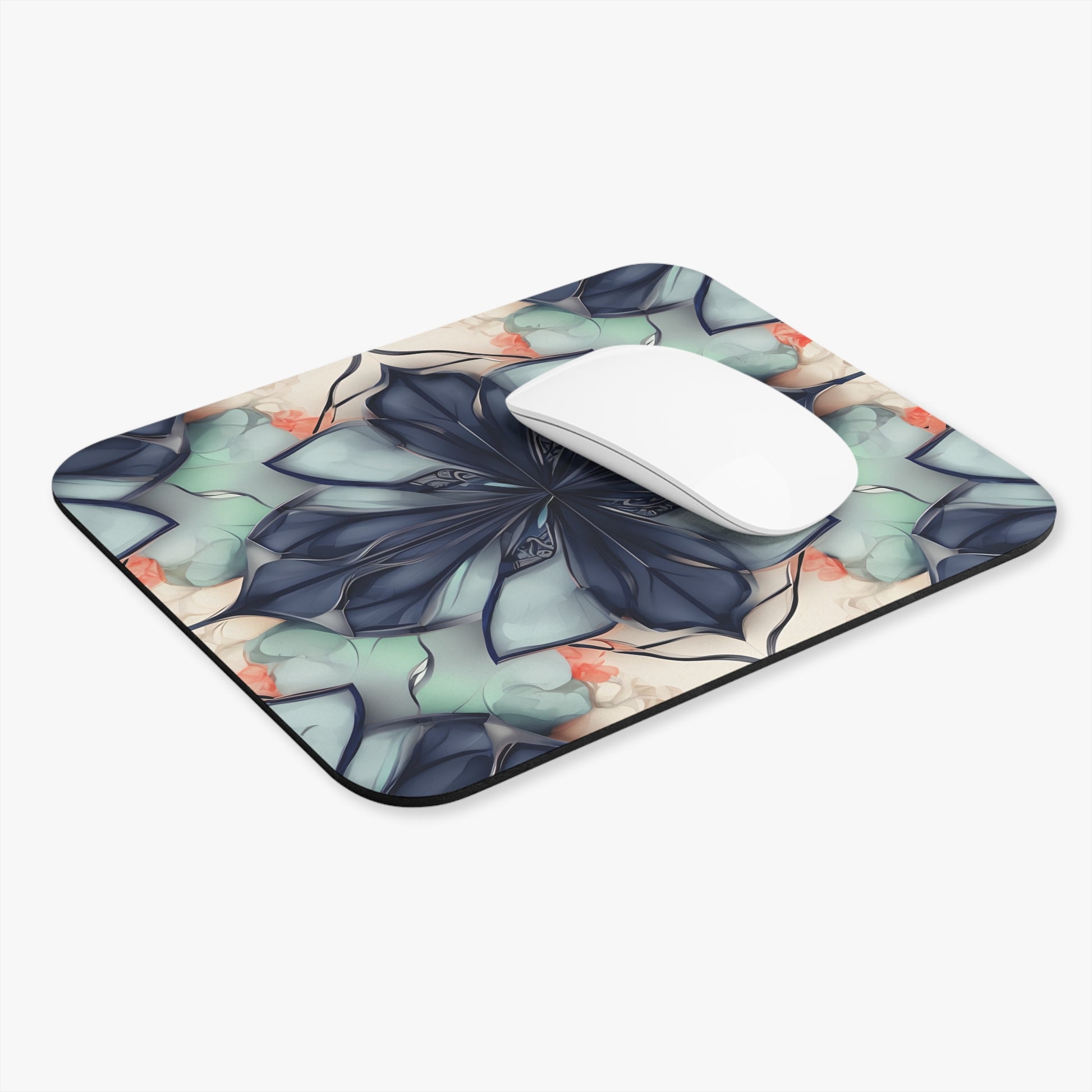 Midnight Mosaic Mouse Pad - Tech-Inspired 9x8 " Non-Slip Mat for Home Office & Gamers