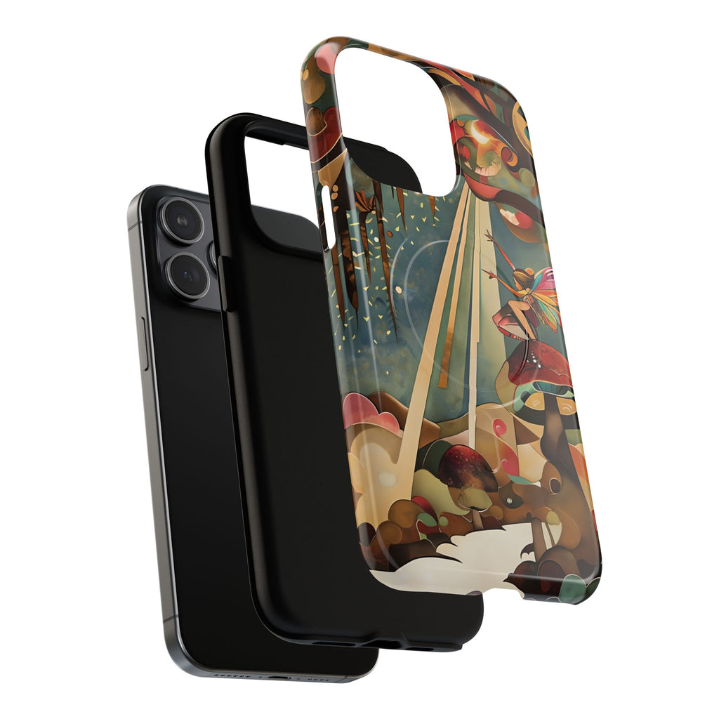 Enchanted Orchard iPhone 15 Pro Max - Artistic Fairy Tale cover - MagSafe Compatible - Premium Drop Protection