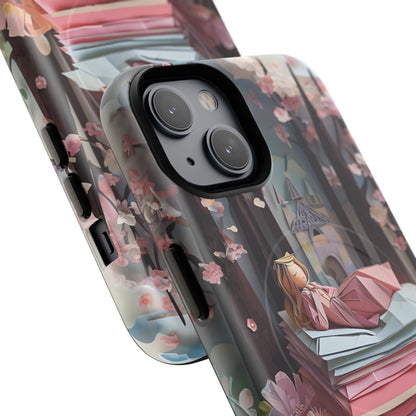A Good Night's Sleep - iPhone MagSafe Phone Case - Whimsical Fantasy Floral Design