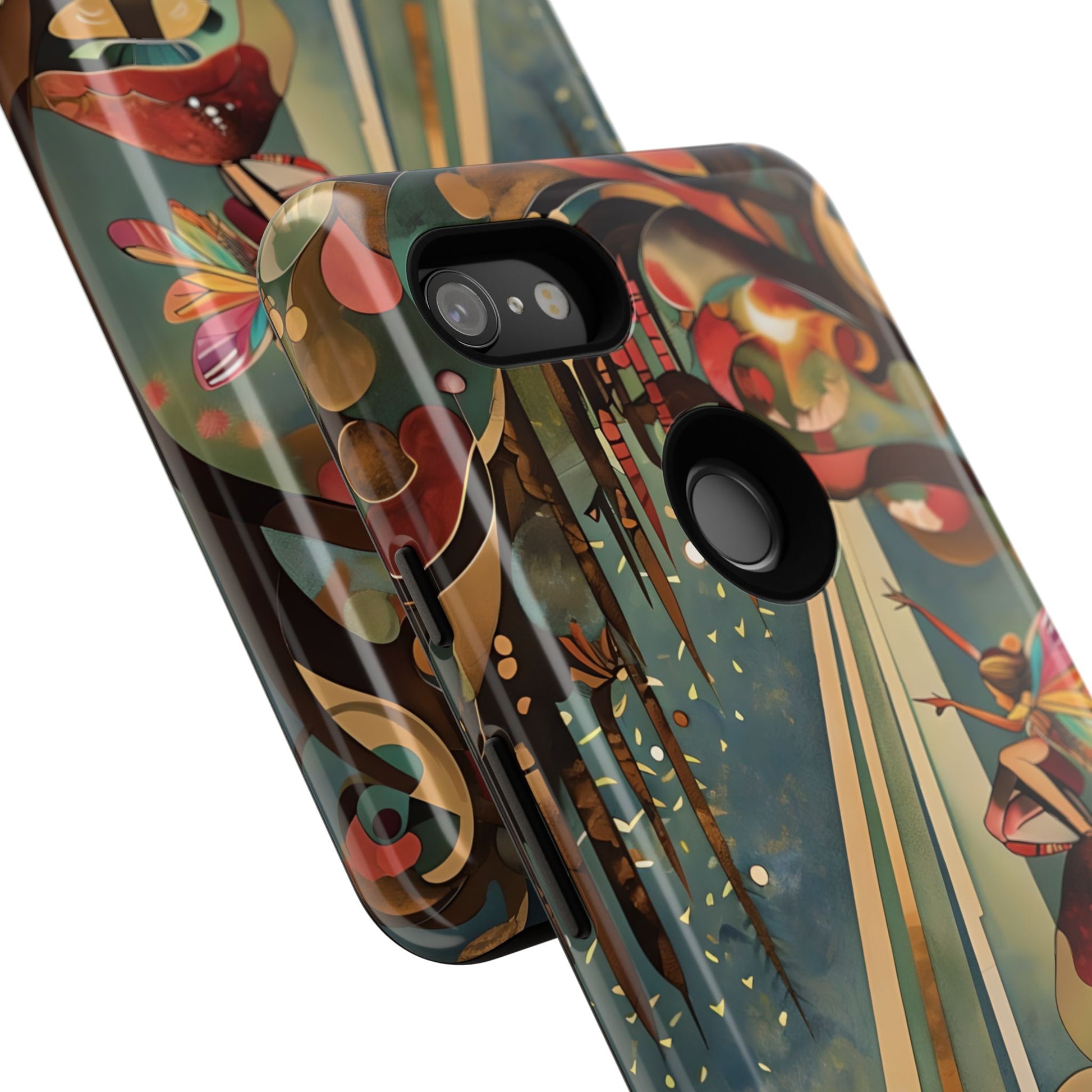 Enchanted Orchard Google Pixel 3XL Tough Case - Artistic Fairy Tale Phone Cover - Elegant Protective Fantasy Art Accessory