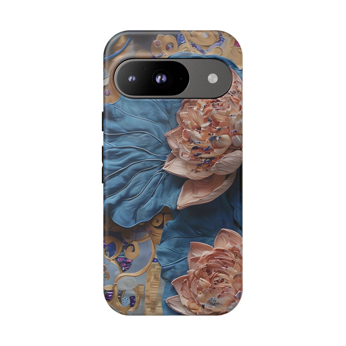 Peony Midnight Tapestry Google Pixel Tough Case