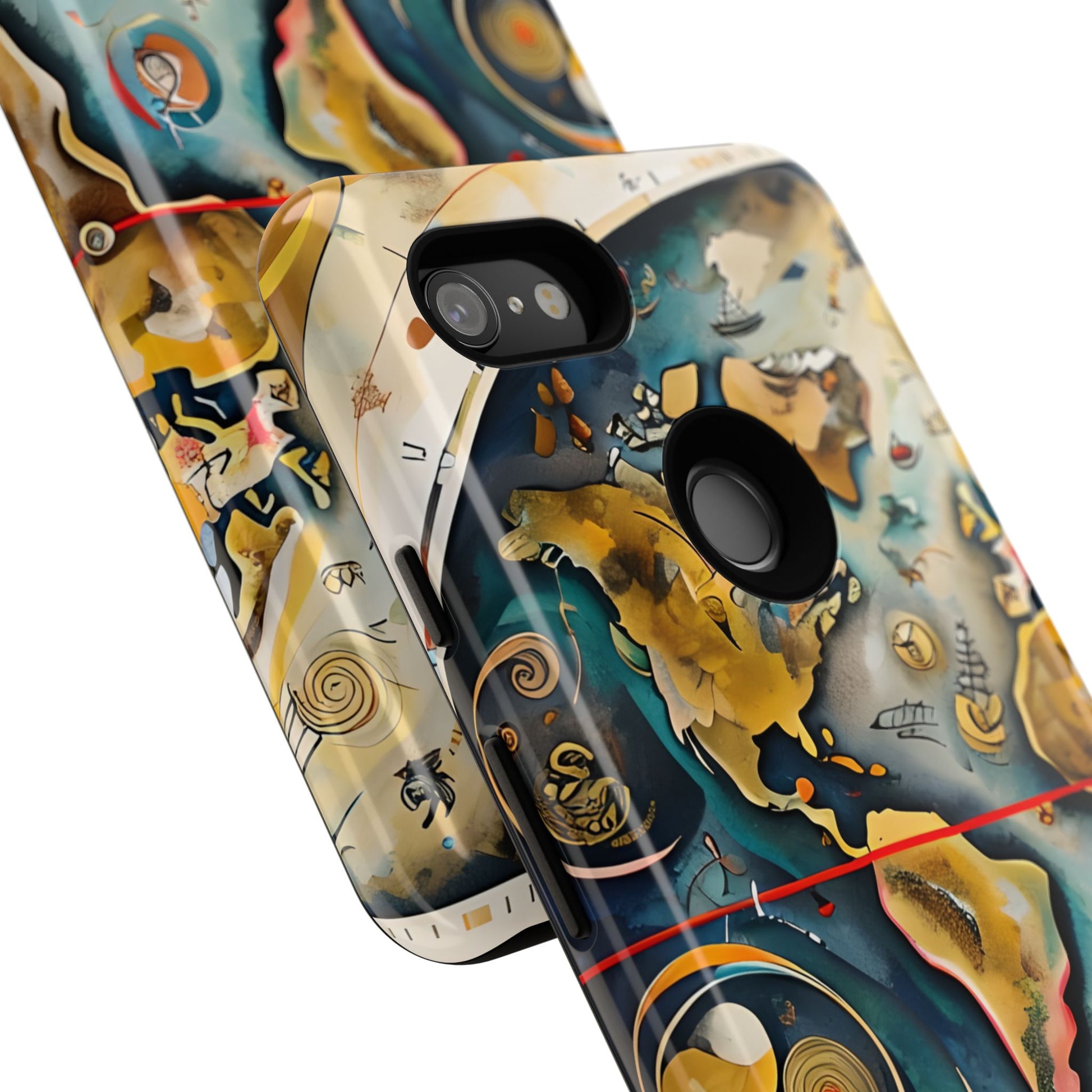 Celestial Map Google Pixel 3XL Tough Case - Antique Star Chart Phone Cover
