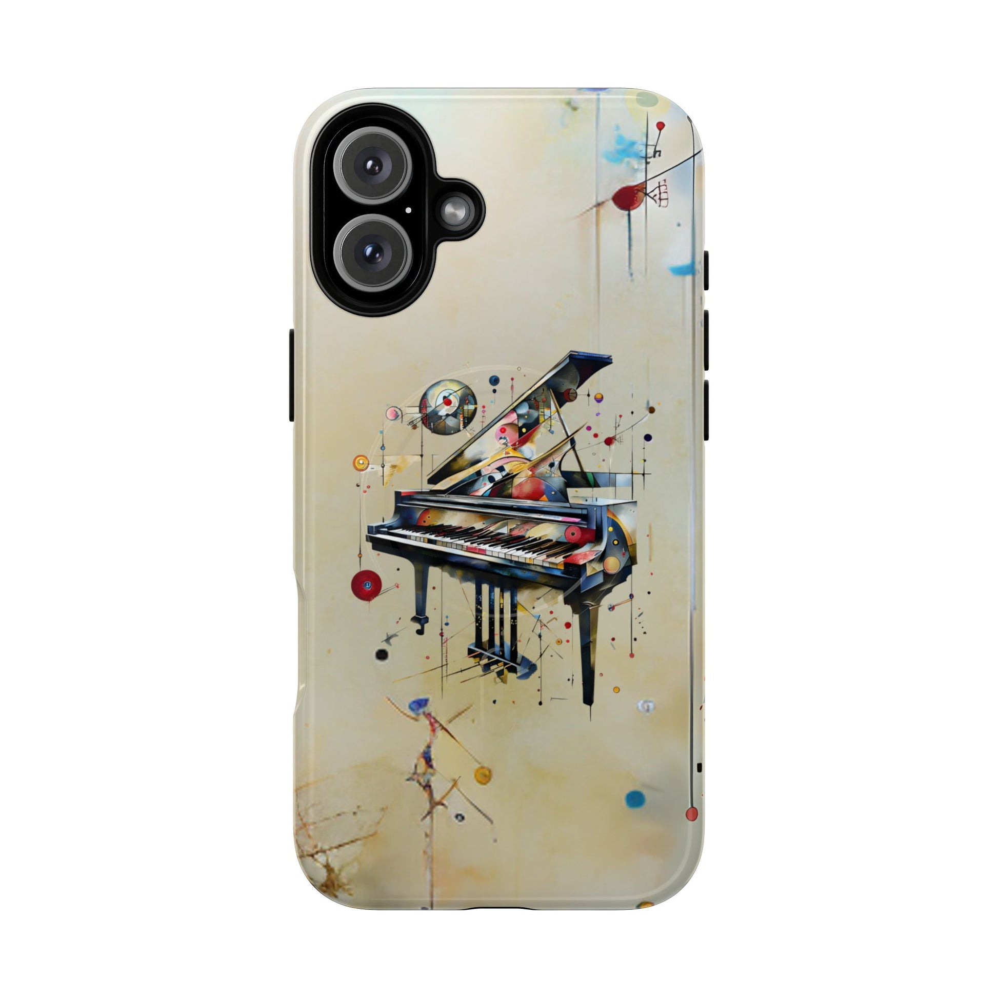 Keys of Imagination Artistic Grand Piano iPhone 16 Plus MagSafe Case