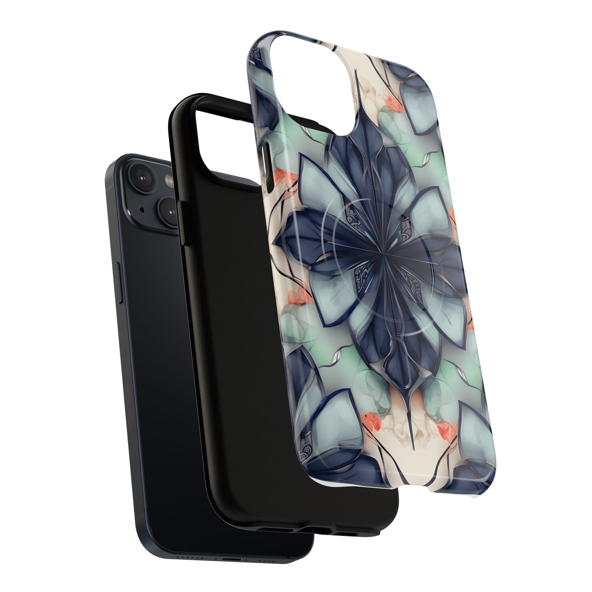 Midnight Mosaic MagSafe iPhone 14 Plus - Designer Shockproof Cover