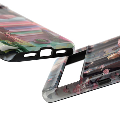 A Good Night's Sleep - Google Pixel - Tough Phone Case -Whimsical Fantasy Floral Design