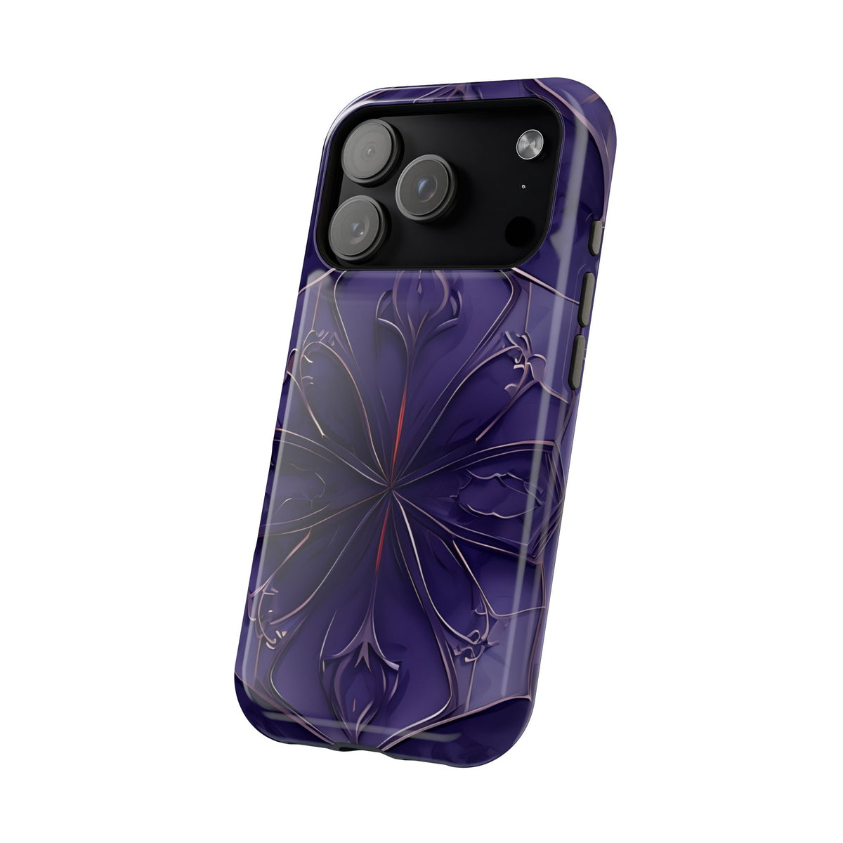 Violet Nebula iPhone MagSafe Case