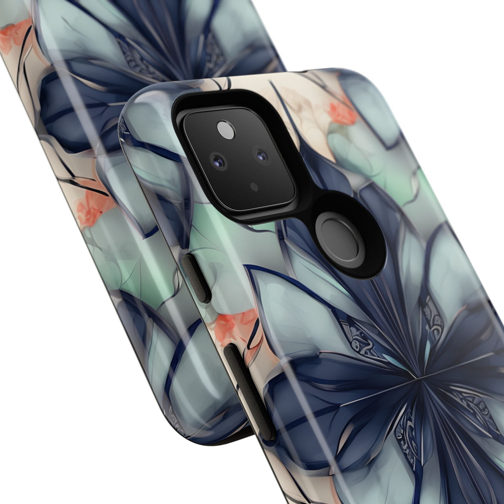 Midnight Mosaic Tough Case for Google Pixel 4a 5G - Premium Artistic Shockproof Cover, Elegant Protective Phone Case