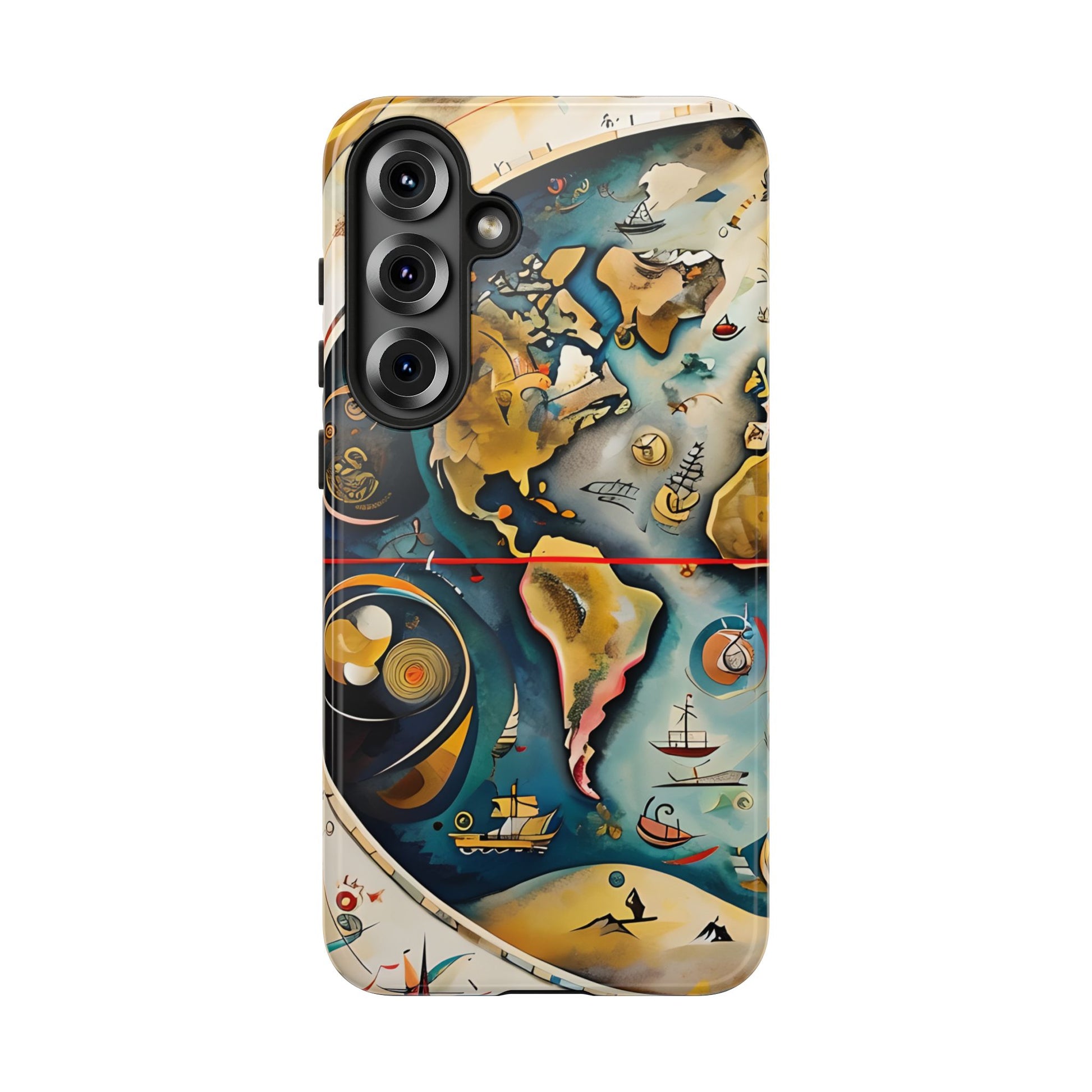 Celestial Map Samsung Galaxy S25 Plus Tough Case - Vintage Map - Premium Abstract Design