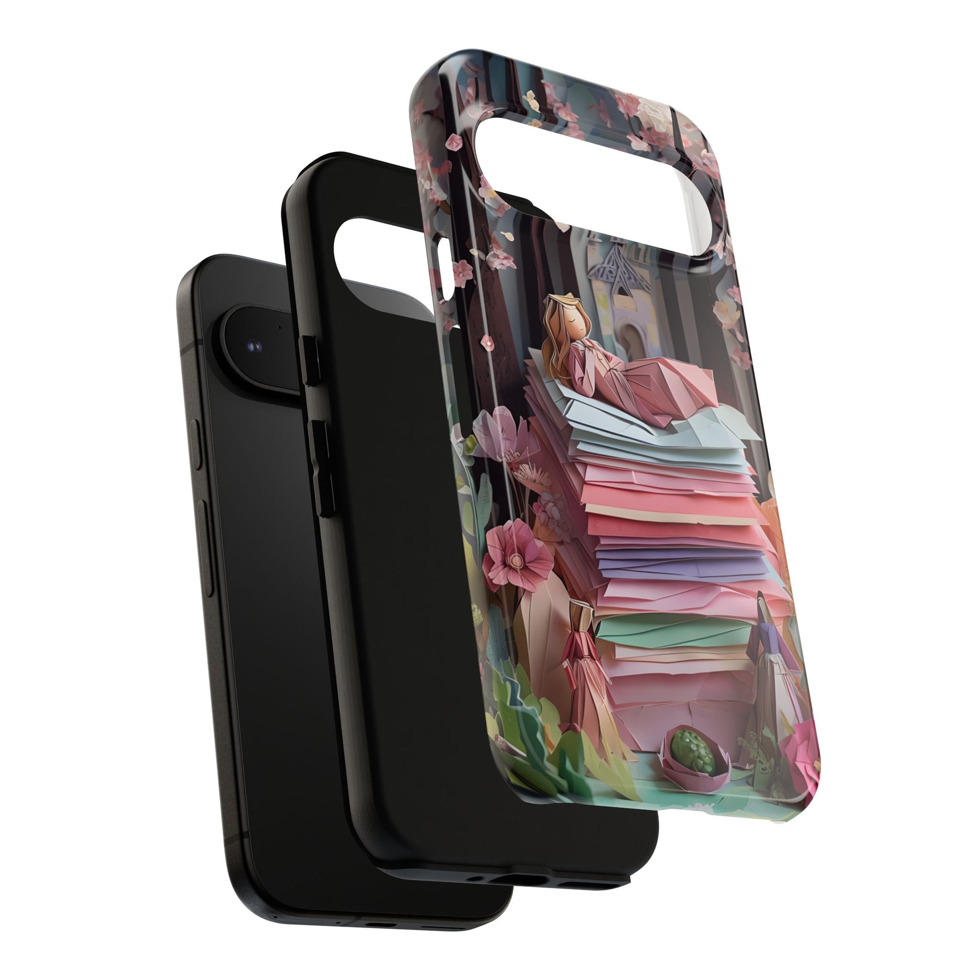 A Good Night's Sleep - Google Pixel 9 - Tough Phone Case -Whimsical Fantasy Floral Design