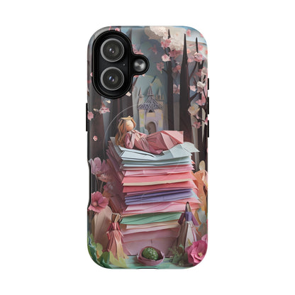 A Good Night's Sleep - iPhone MagSafe Phone Case - Whimsical Fantasy Floral Design