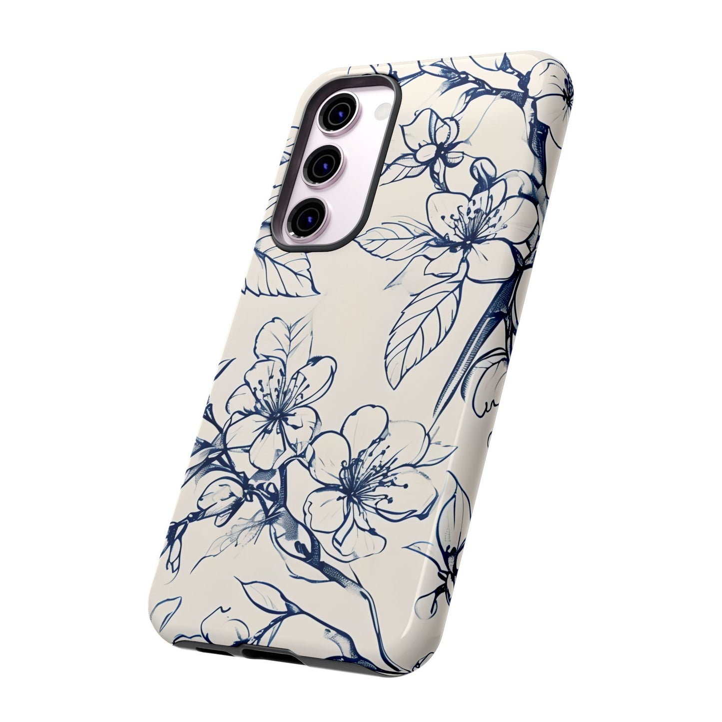 Blossom Sketch Samsung Galaxy Tough Case
