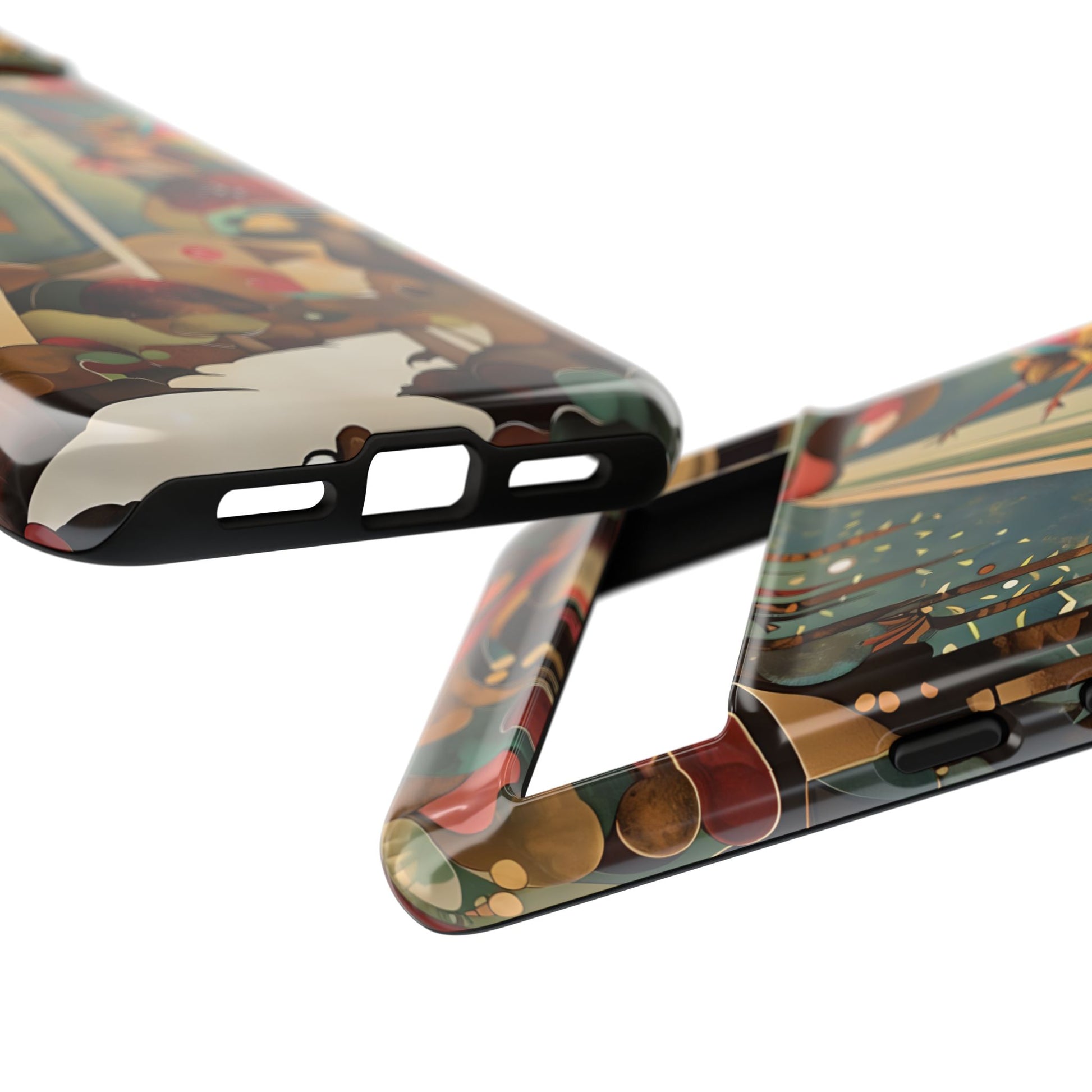 Enchanted Orchard woodland fairy illustration Google Pixel case camera bar detail