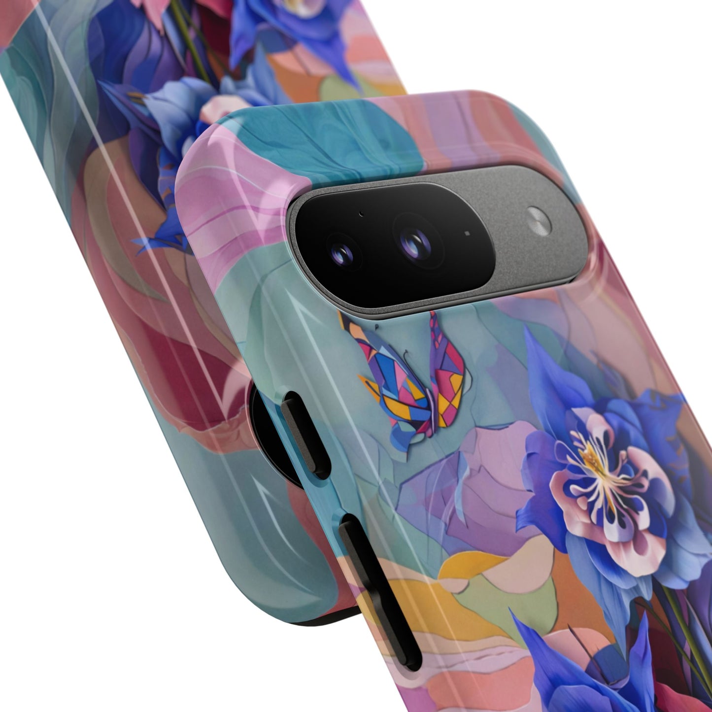 Blue Columbine Carnivale Google Pixel Tough Case