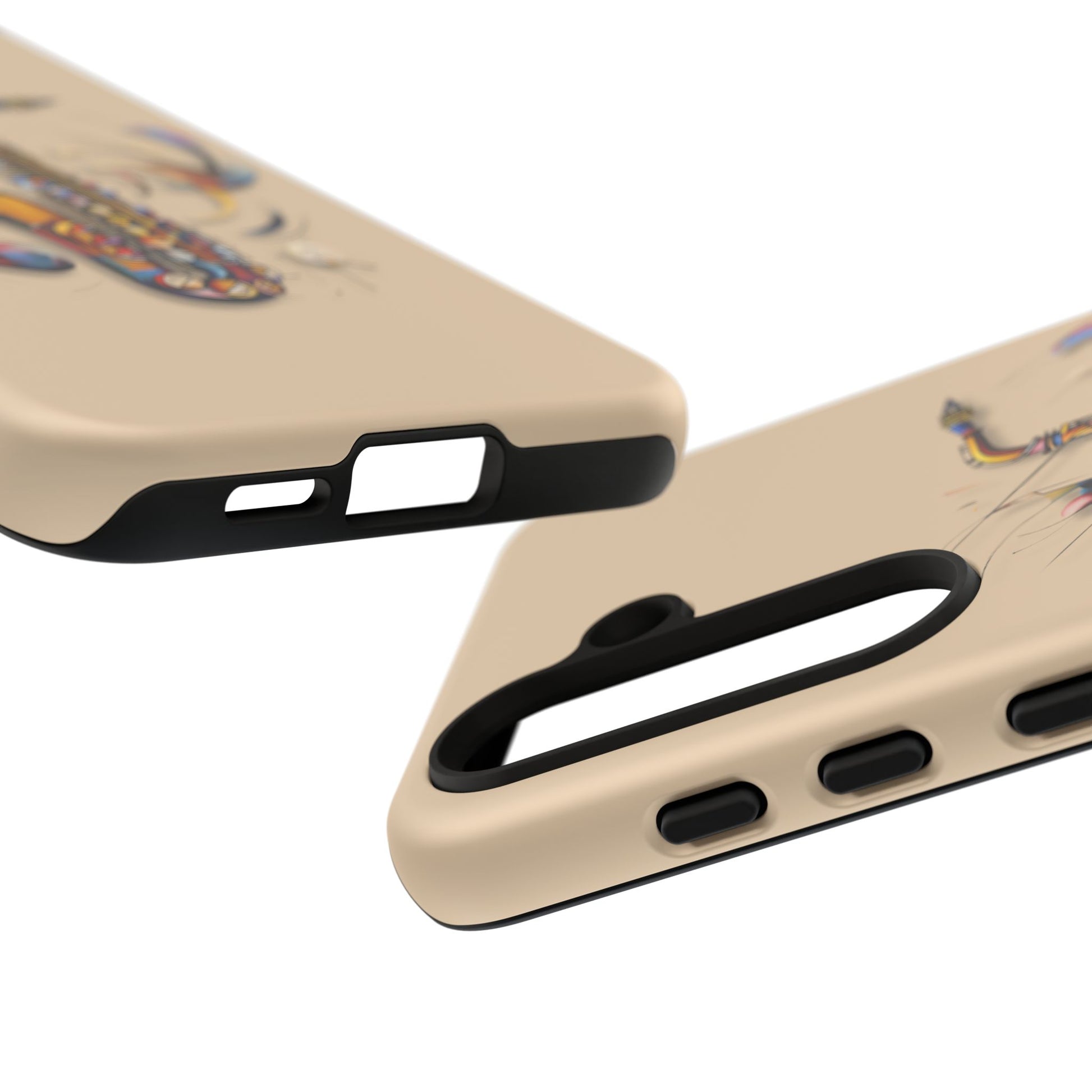 Brass Rhapsody Artistic Saxophone Music Tough Case for Samsung Galaxy S24 - Shockproof Phone Cover