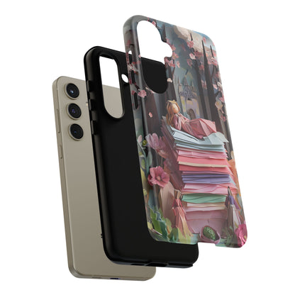 A Good Night's Sleep - Samsung Galaxy - Tough Phone Case -Whimsical Fantasy Floral Design