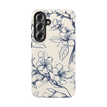Blossom Sketch Samsung Galaxy Tough Case