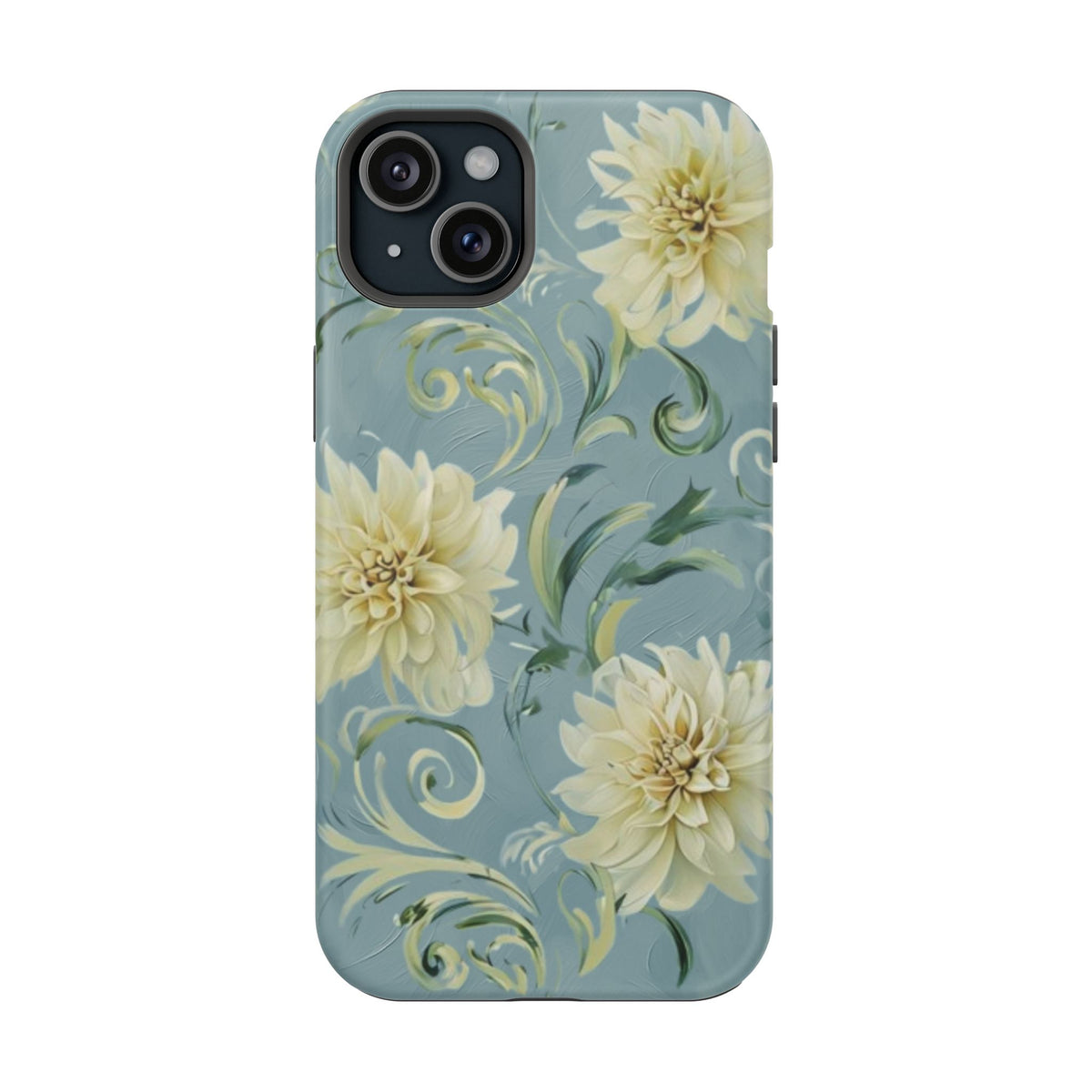 Golden Dahlia Trio iPhone MagSafe Case