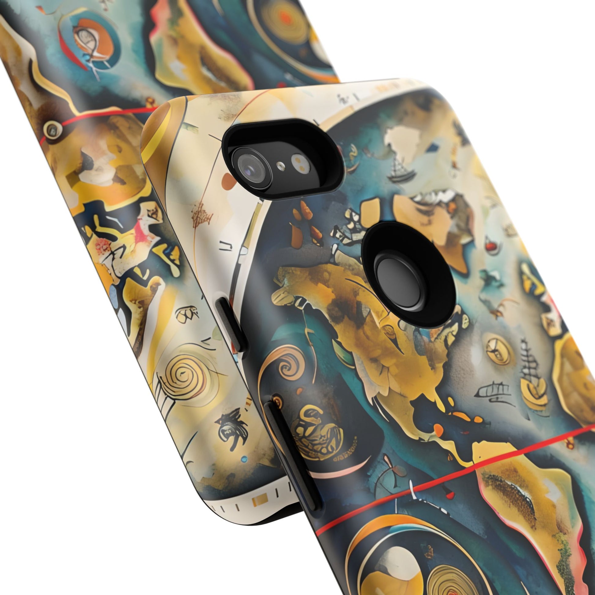 Celestial Map Google Pixel 3XL Tough Case - Antique Star Chart Phone Cover