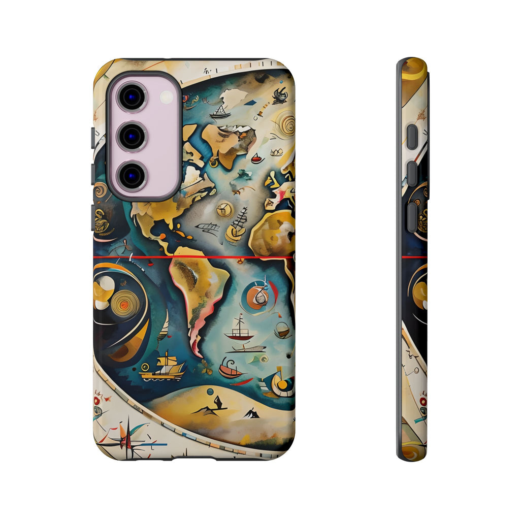 Celestial Map Samsung Galaxy S23 Plus Tough Case - Vintage Map - Premium Abstract Design