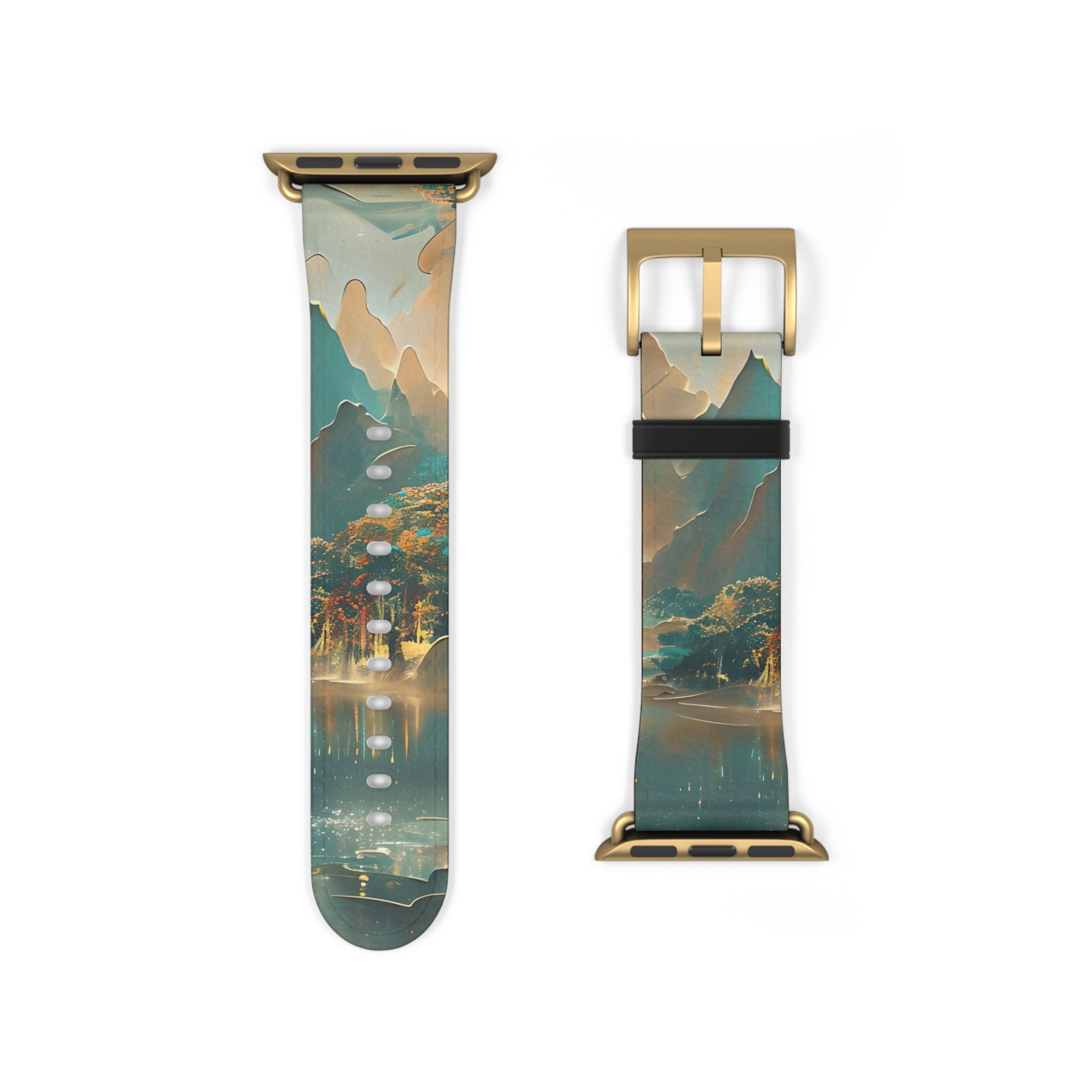 Misty Horizon Apple Watch Band Strap - Timeless Design for your Timepiece
