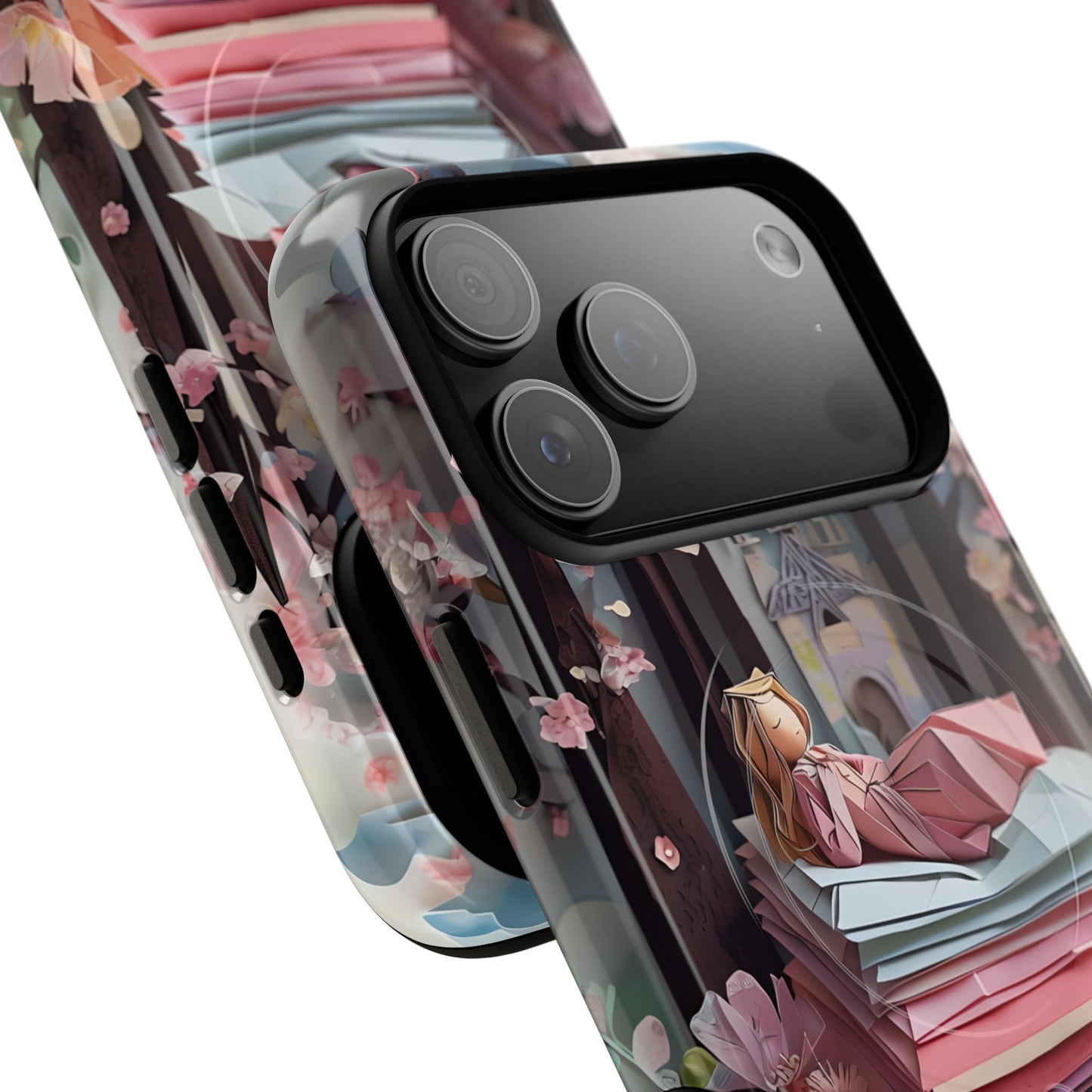 A Good Night's Sleep - iPhone MagSafe Phone Case - Whimsical Fantasy Floral Design