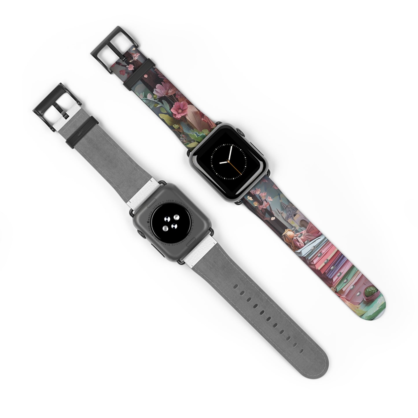 A Good Night's Sleep Apple Watch Band - Modern Floral Strap