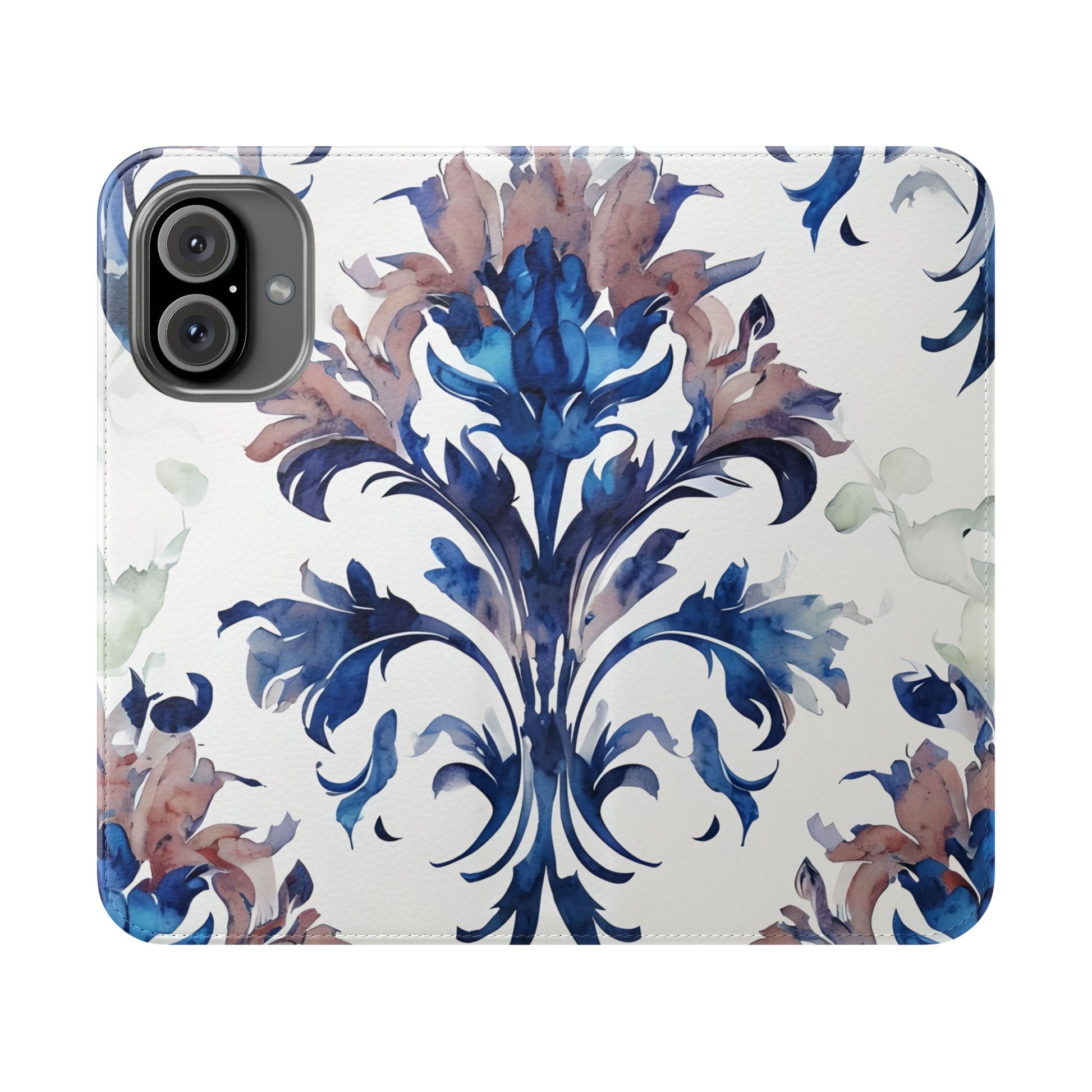Delft Reverie - Abstract Wallet Phone Case for iPhone 16