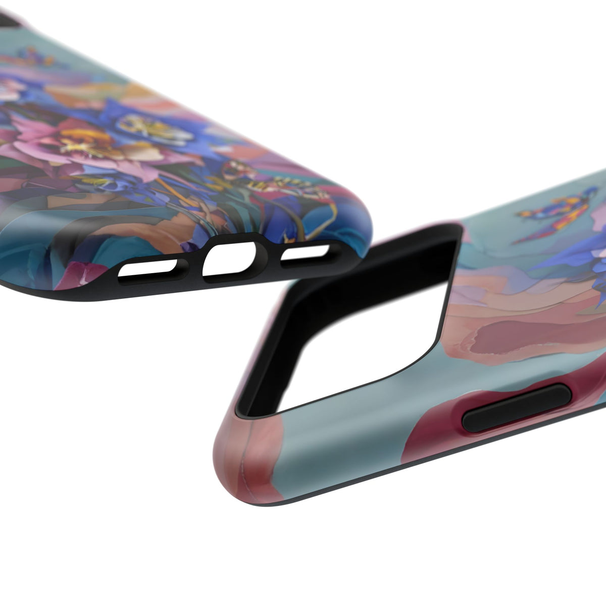 Blue Columbine Carnivale iPhone MagSafe Case