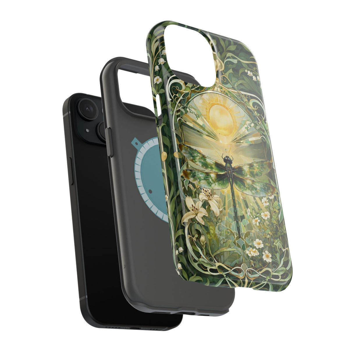 Emerald Sun Dragonfly iPhone MagSafe Case