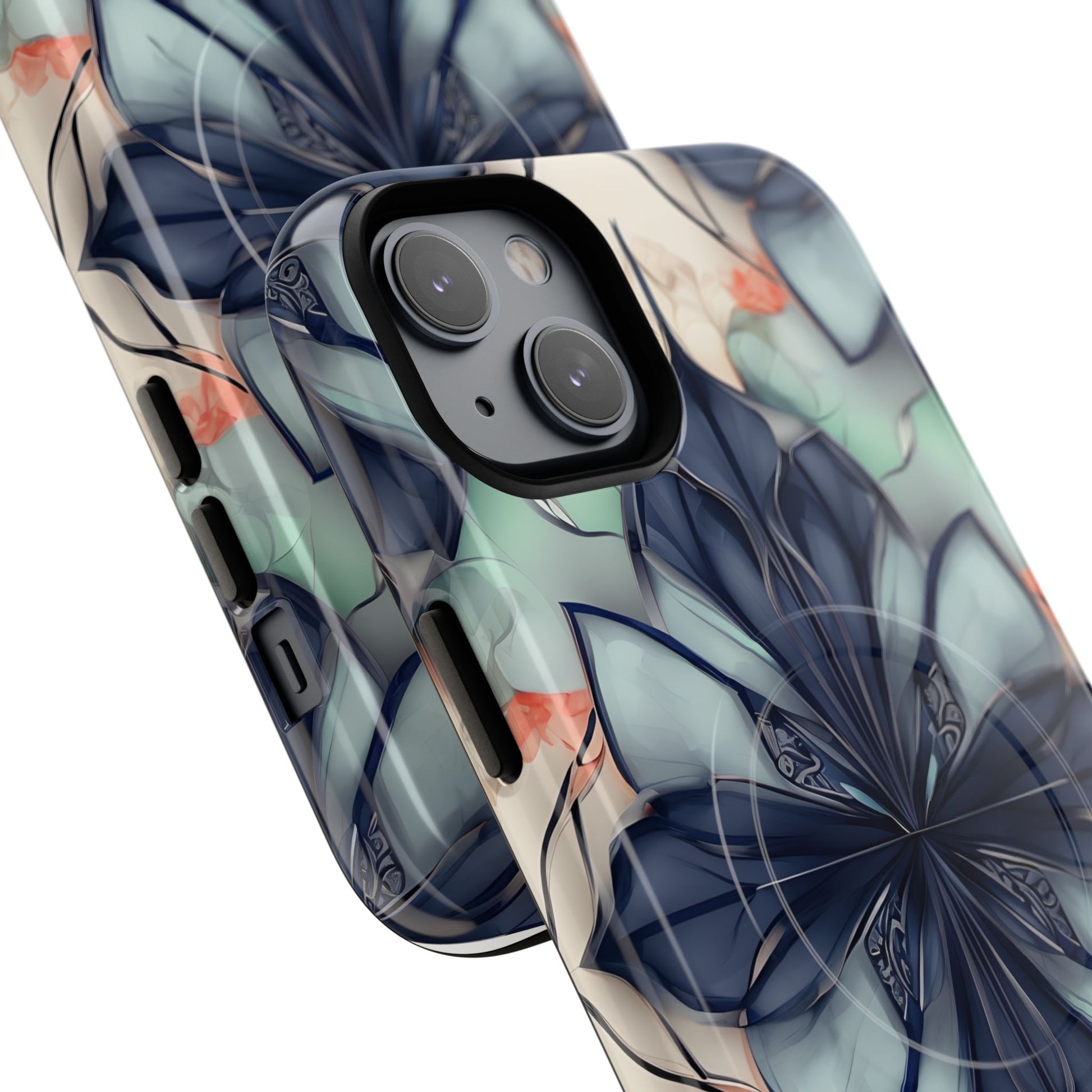 Midnight Mosaic MagSafe iPhone 14 Plus - Designer Shockproof Cover