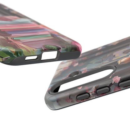 A Good Night's Sleep - Samsung Galaxy - Tough Phone Case -Whimsical Fantasy Floral Design