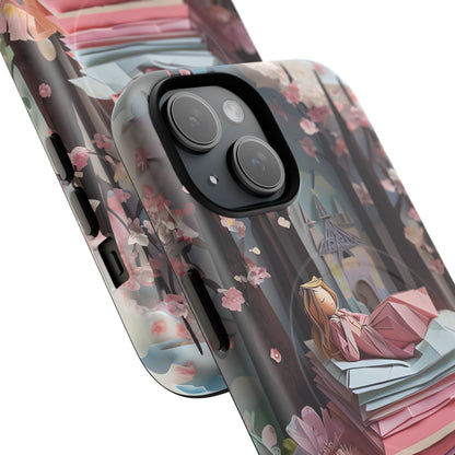 A Good Night's Sleep - iPhone MagSafe Phone Case - Whimsical Fantasy Floral Design