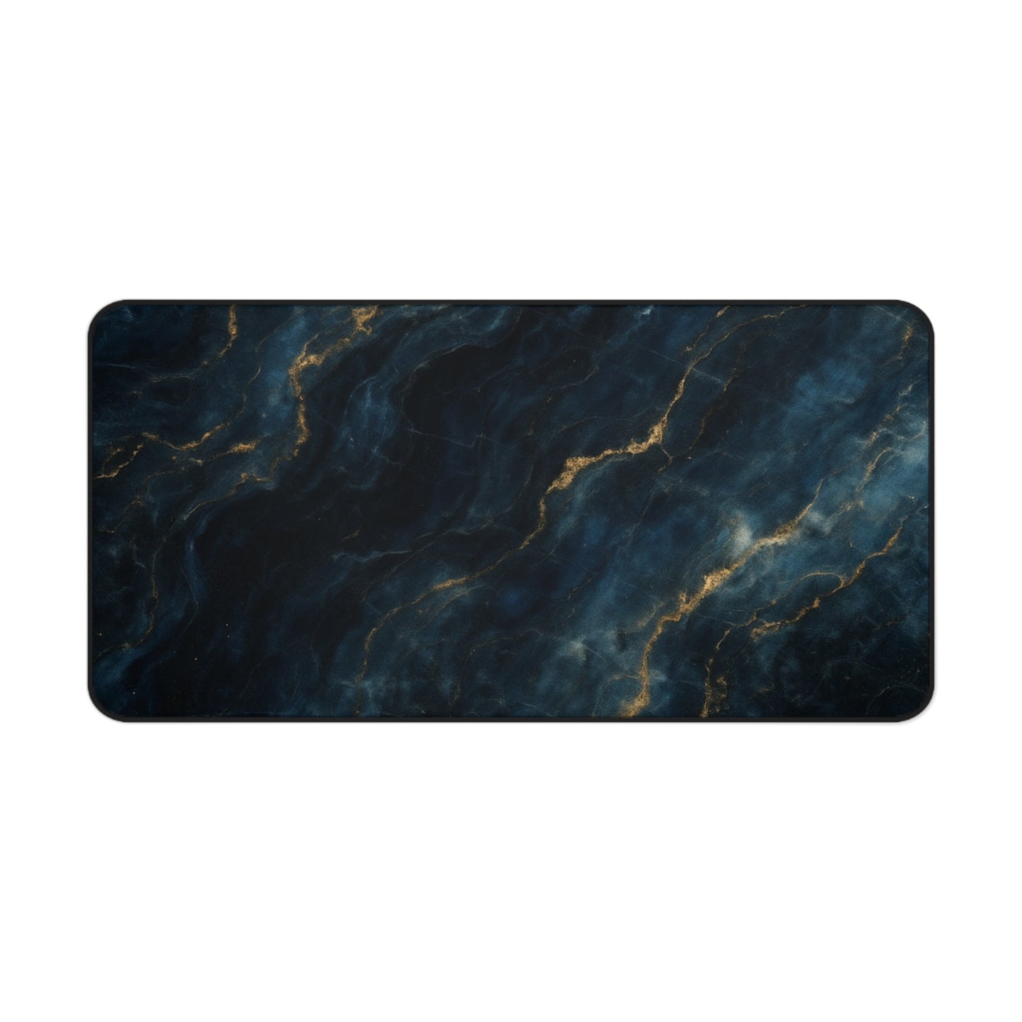Midnight Marble Desk Mat - Premium Office Desk Pad, 3 Sizes Available, Artistic Workspace Protection