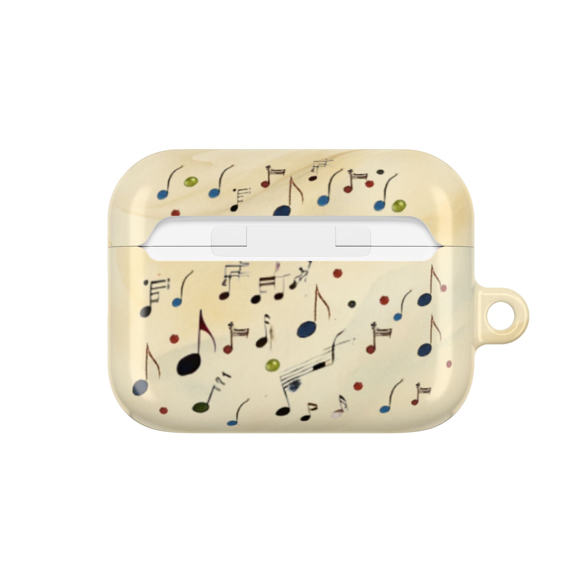Melodic Flow Musical Notes AirPods Case - Abstract Music Design for Gen 1, 2, 3, Pro Gen 1 & 2