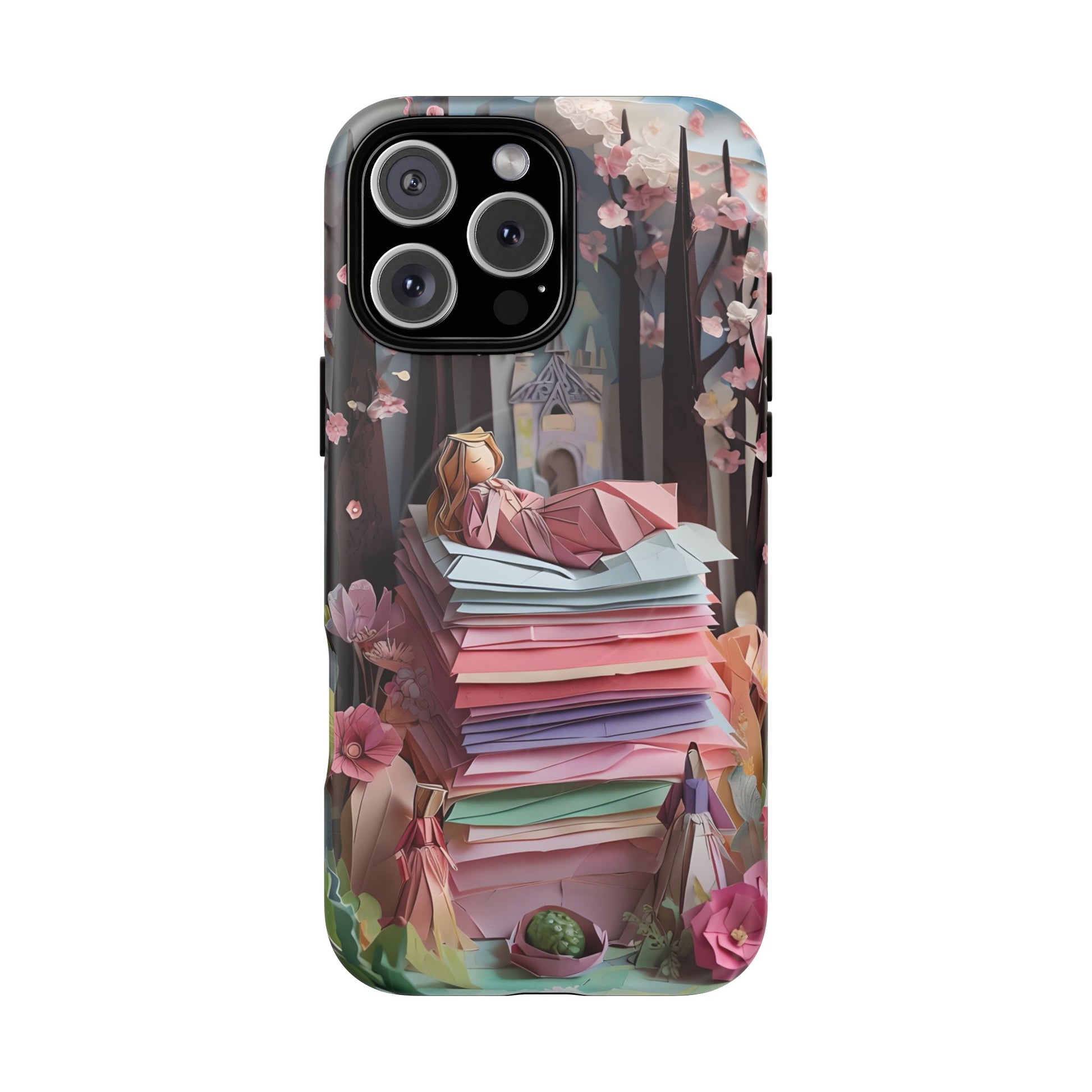 A Good Night's Sleep - iPhone 16 Pro Max MagSafe Phone Case - Whimsical Fantasy Floral Design