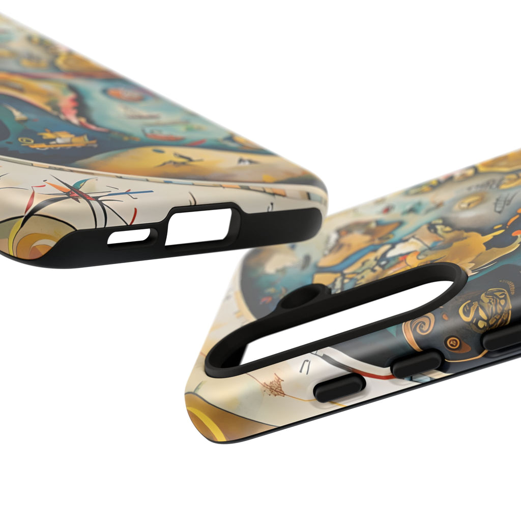 Celestial Map Samsung Galaxy S24 Tough Case - Vintage Map - Premium Abstract Design