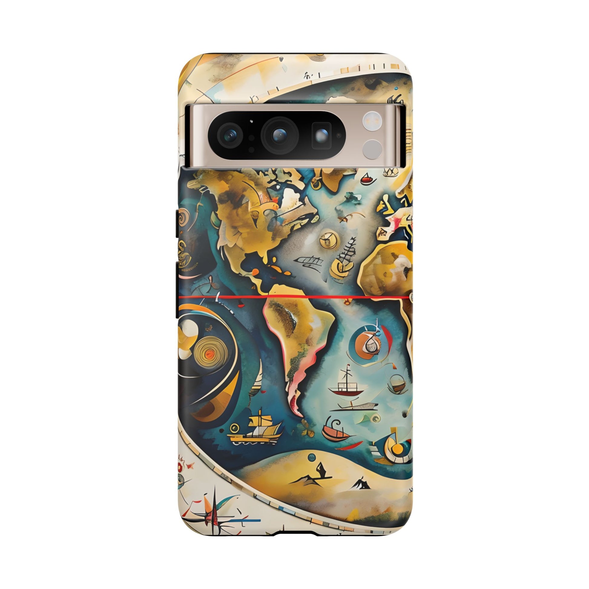 Celestial Map Google Pixel 8 Pro Tough Case - Antique Star Chart Phone Cover