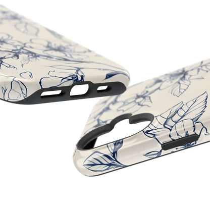 Blossom Sketch iPhone MagSafe Case