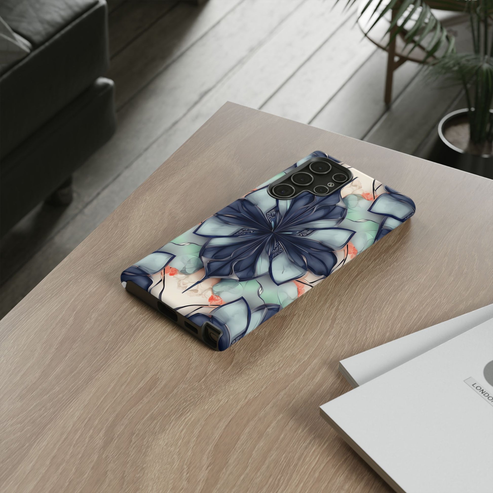 Midnight Mosaic Tough Case for Samsung Galaxy S22 Ultra - Premium Shockproof Designer Phone Cover