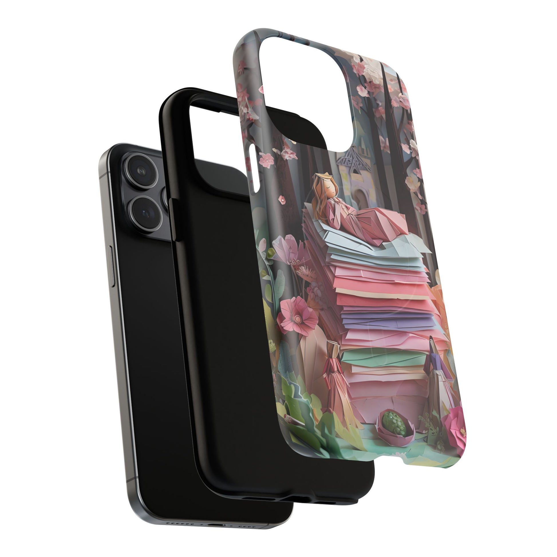 A Good Night's Sleep - iPhone 15 Pro Max MagSafe Phone Case - Whimsical Fantasy Floral Design