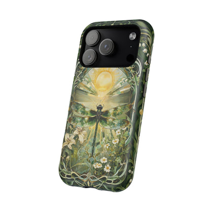 Emerald Sun Dragonfly iPhone MagSafe Case