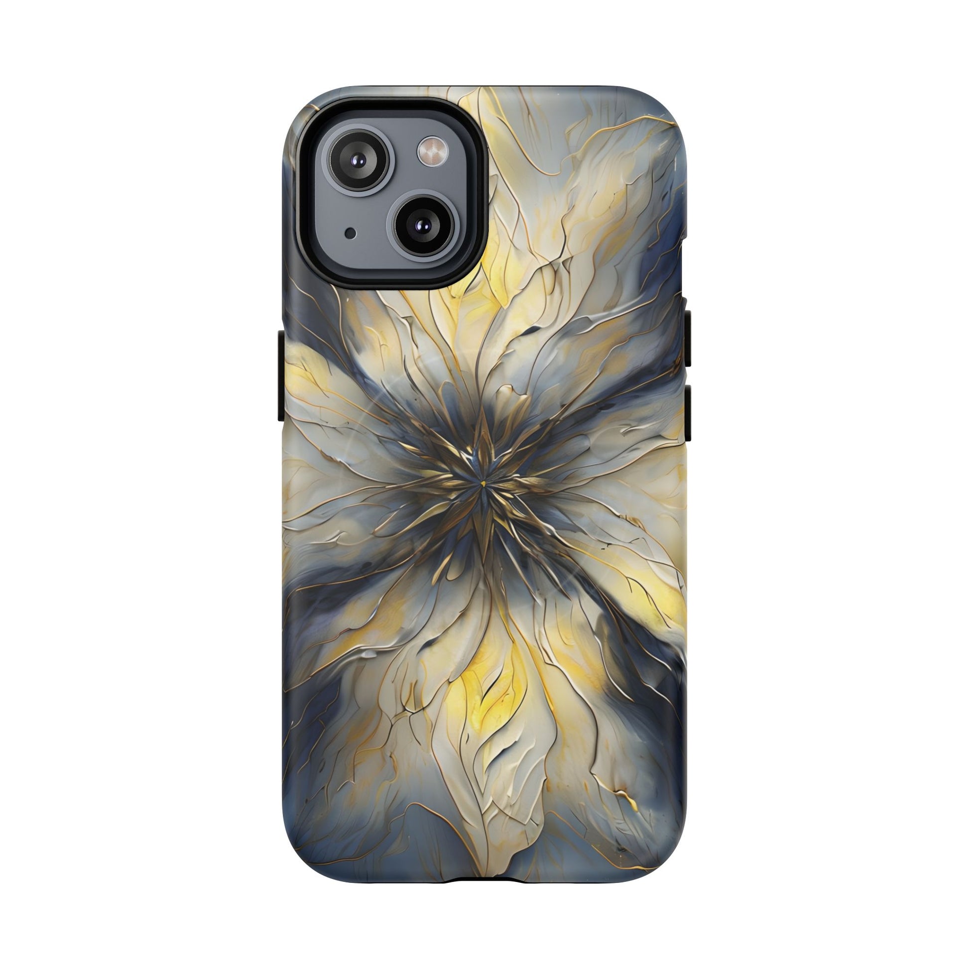Luxury Luminous Petal MagSafe iPhone 14- Designer Shockproof Cover